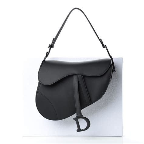 christian dior saddle bag black|dior saddle bag fashionphile.